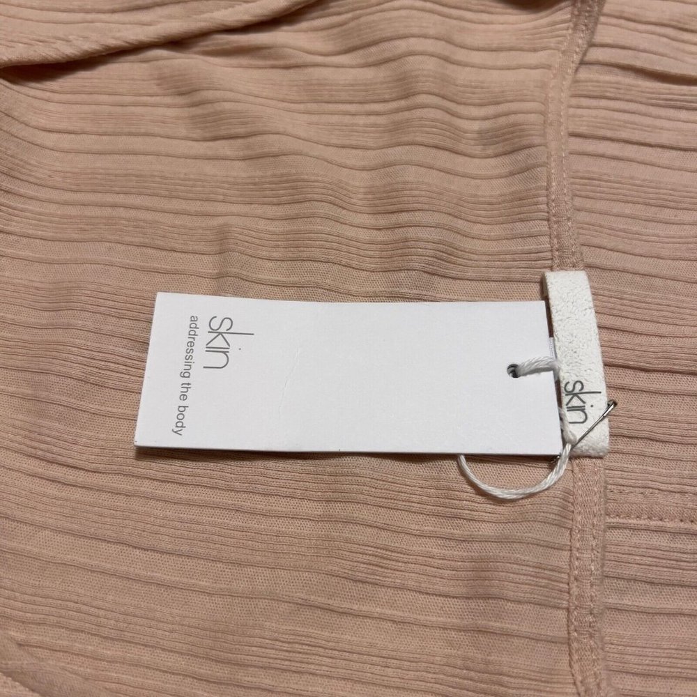 Skin - Rozlyn Ribbed Midi Chemise - NWT - Picture 7 of 8